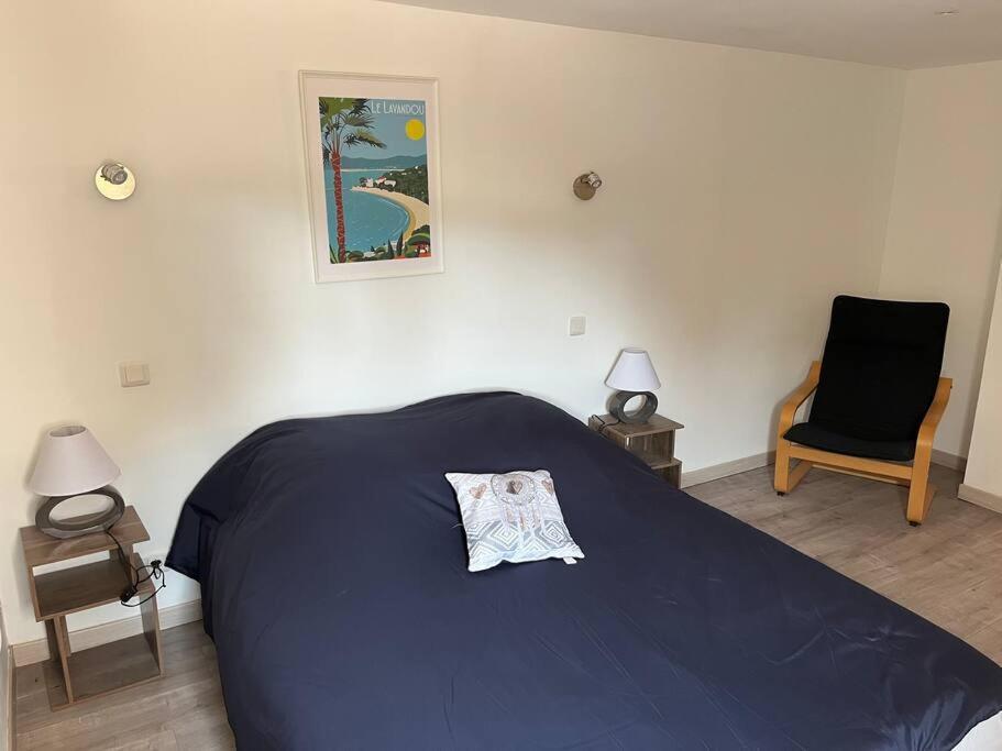 Bas De Villa 70M2 Independant Avec Espace Jacuzzi Prive ル・ラヴァンドゥー エクステリア 写真